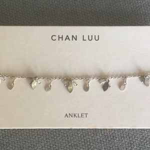 BRAND NEW Chan Luu 9” Silver Mix Anklet